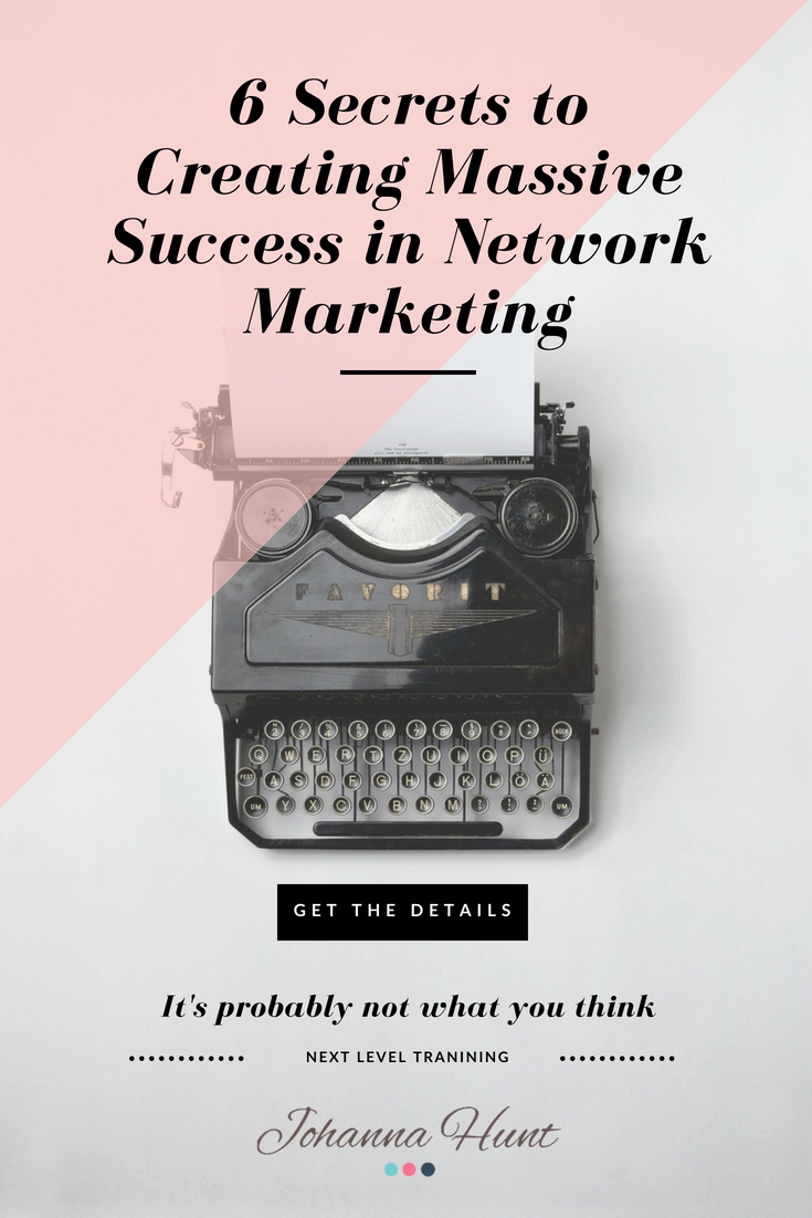 network marketing success